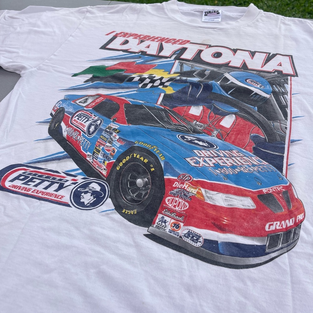Vintage NASCAR Richard Petty Driving experience T-Shirt XL